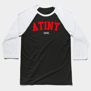 Kpop Ateez Atiny Fandom Baseball T-Shirt